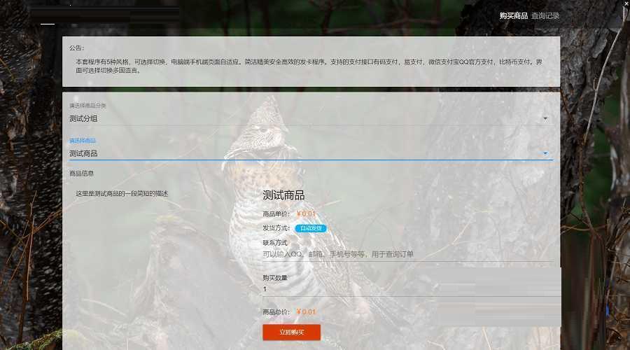 个人/企业 自动网站（全网最全）D款